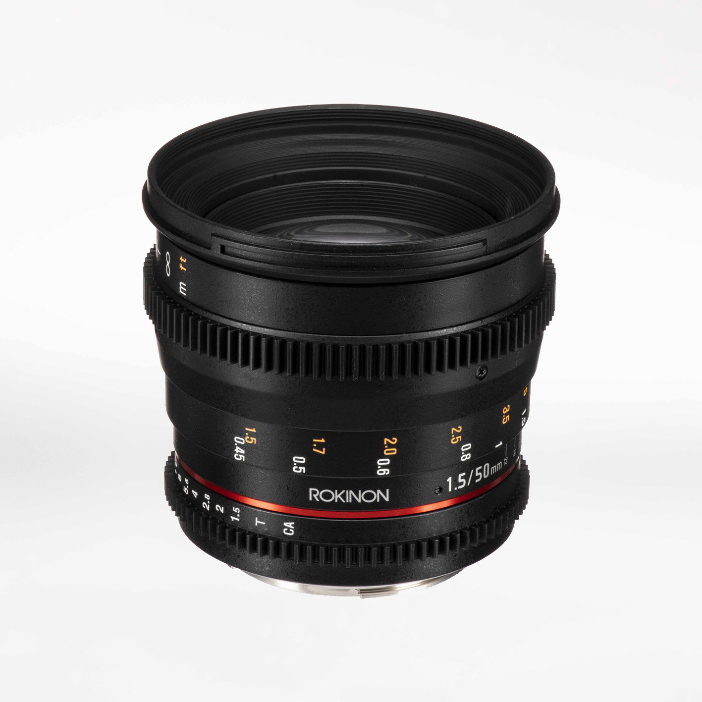 Rokinon Cine DS 50mm T1.5 Cine Lens For Sony E-Mount – Manual Focus, Full Frame, 77mm Filter Thread (DS50M-NEX)